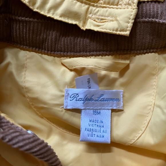 Ralph Lauren toddler jacket, size 18 month - Picture 2 of 3